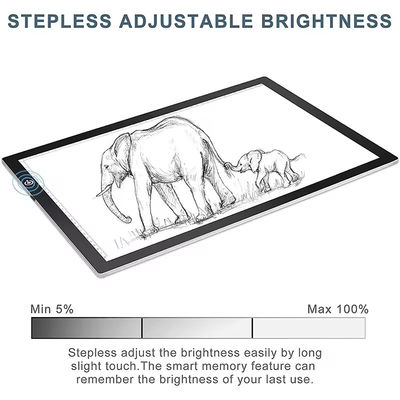 주문 애니메이션 울트라 슬림 LED 트레이싱 라이트 패드 210 X 297mm 광고 라이트 박스 온라인 제조