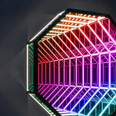 주문 커스터마이징 3D 네온 라이트 미러 CE Rgbw LED 네온 Rgb 스트립 50000 시간 온라인 제조