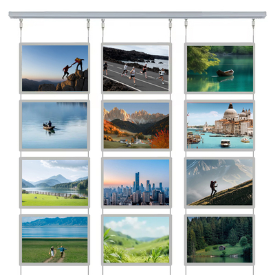 주문 110X80X10 Cm 단일 패키지 크기 환경 친화적 인 LED 조명과 함께 뒷 조명 조명 상자 온라인 제조