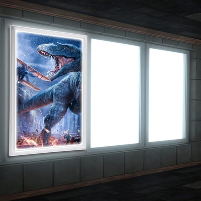 주문 LED Backlit Movie Poster Frame Lightbox Art Picture Light Box Sign 온라인 제조