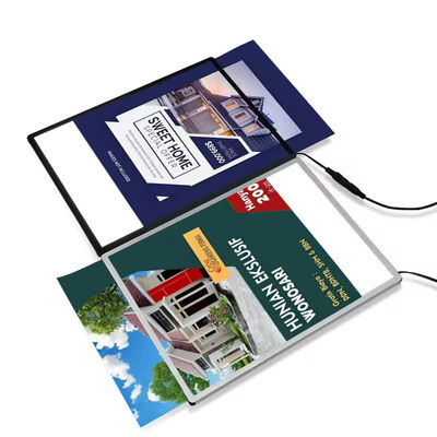 3D 내구성 광고 라이트 박스 제품 오래 지속 80000 시간 수명