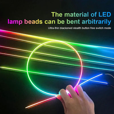 12V 자동차 주변 조명 개인화 장식 자동차 내부 주변 조명 1100mm