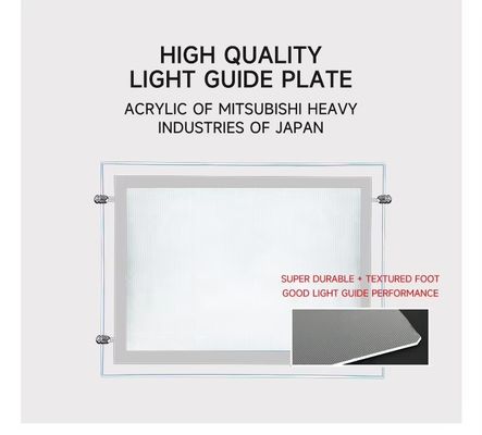 부동산 중개업소 광고 디스플레이용 12V 또는 24V 행잉 라이트 박스