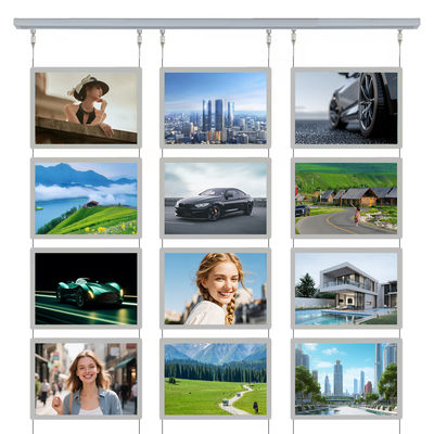 맞춤형 크리스탈 LED 라이트 박스 80000hr 맑은 아크릴 백라이트 광고 라이트 박스