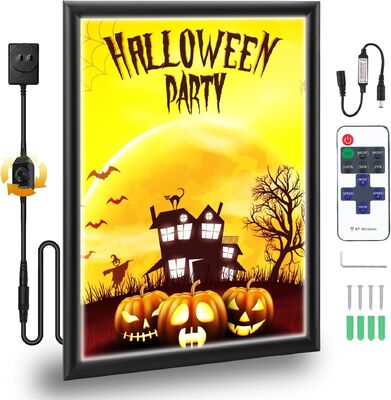 LED Light Box Snap Frame with Remote & Dimmer Control